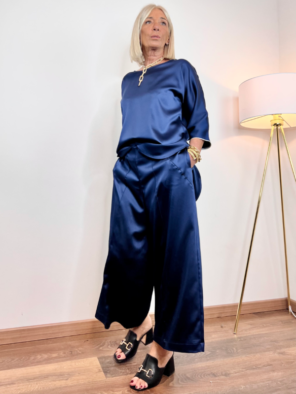 Blusa Roma - RASO DI VISCOSA - immagine 11