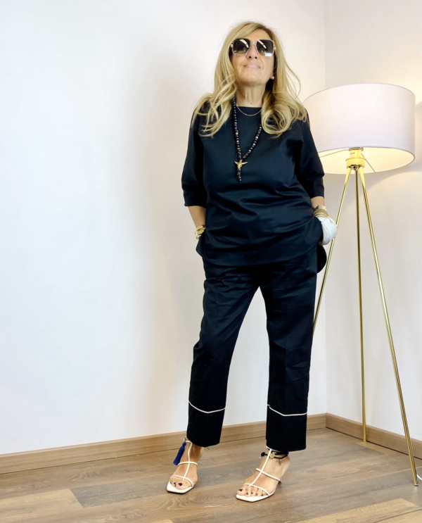 Blusa Roma - CADY DI VISCOSA - immagine 2
