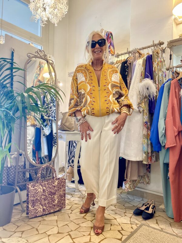 Pantalone Antibes - RASO DI VISCOSA - immagine 8