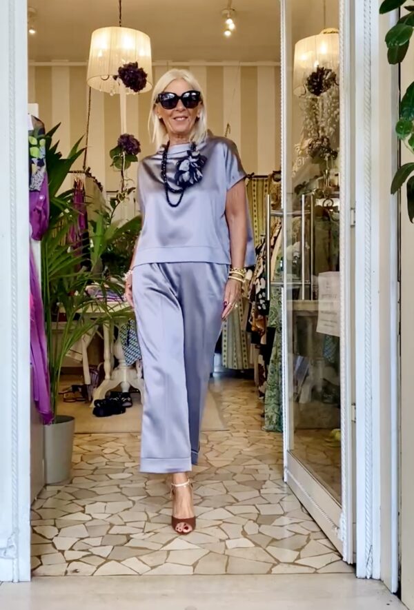 Blusa Fleur - RASO DI VISCOSA