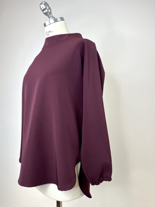 Blusa Roma - Cady collo a bicchiere - immagine 4