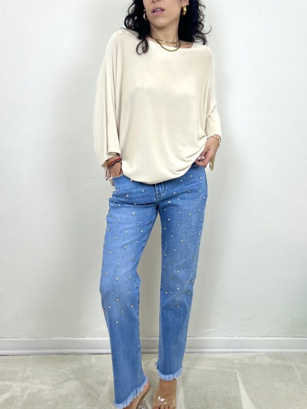 Jeans Strass - regular - immagine 8