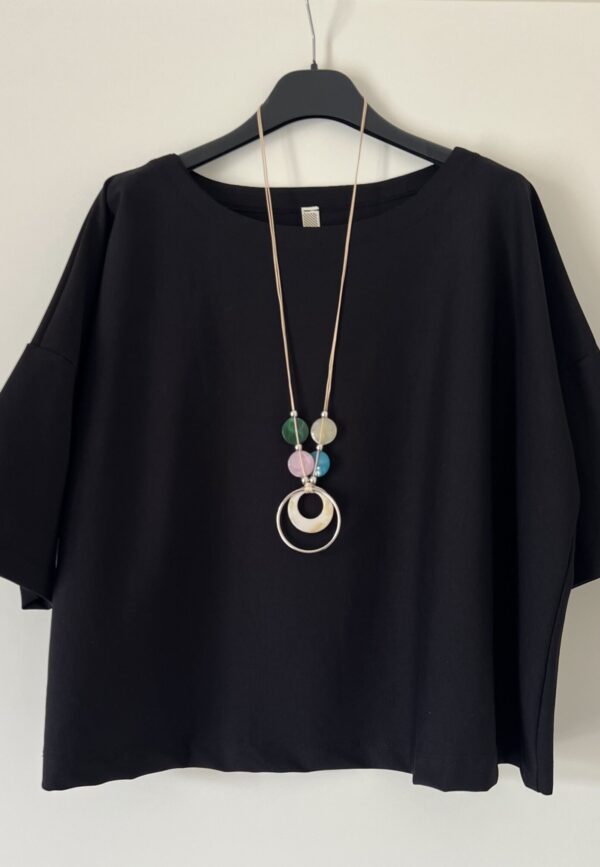 T-shirt Comfy - Nero