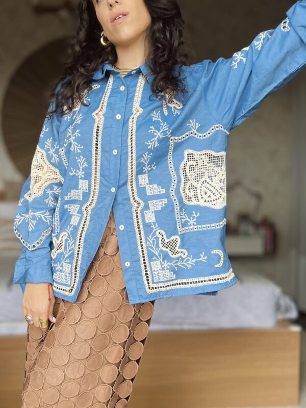 Camicia Crochet - immagine 2
