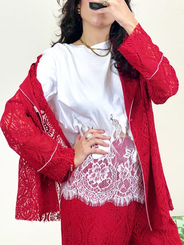 Camicia Pizzo - immagine 4