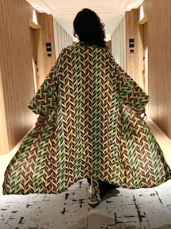 Kimono Venezia - raso a fantasia - immagine 7