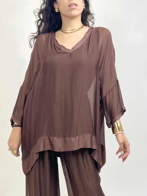 Blusa Avela - Scollo a V - immagine 6