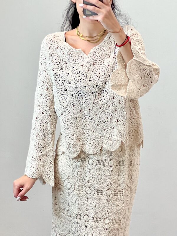 Blusa Crochet