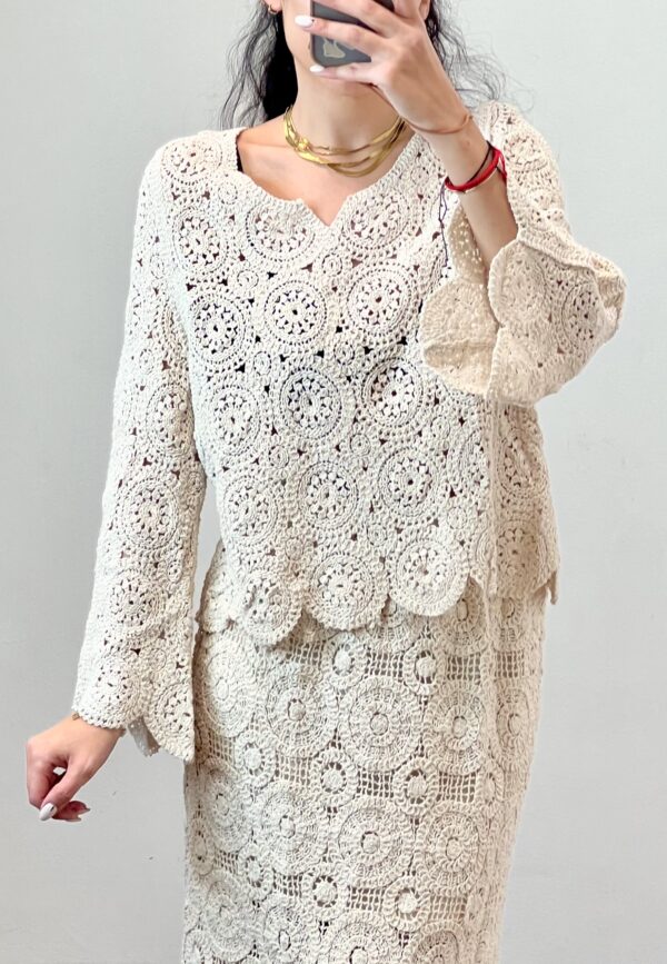Blusa Crochet