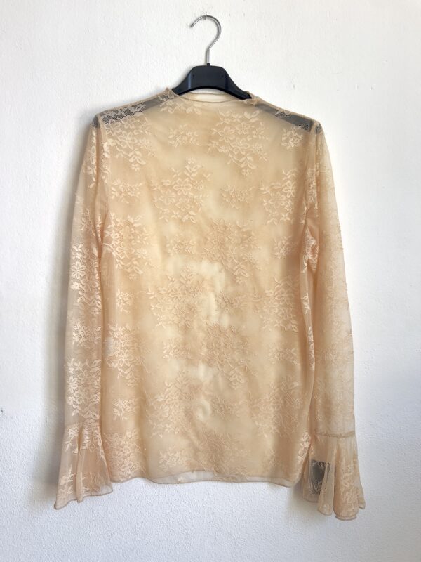 Blusa Pizzo - collo a bicchiere - immagine 2
