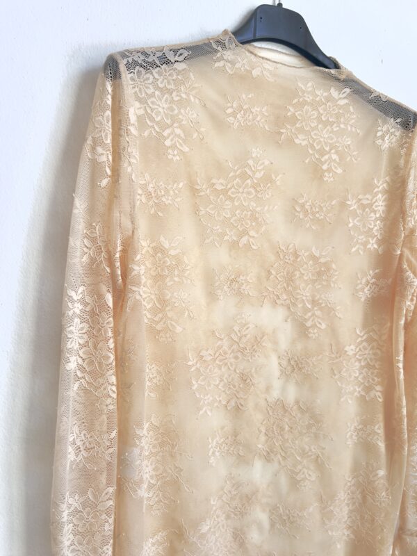 Blusa Pizzo - collo a bicchiere - immagine 3