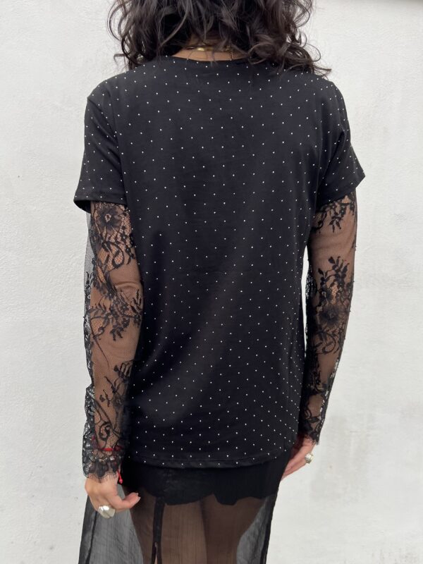 T-shirt strass - immagine 11