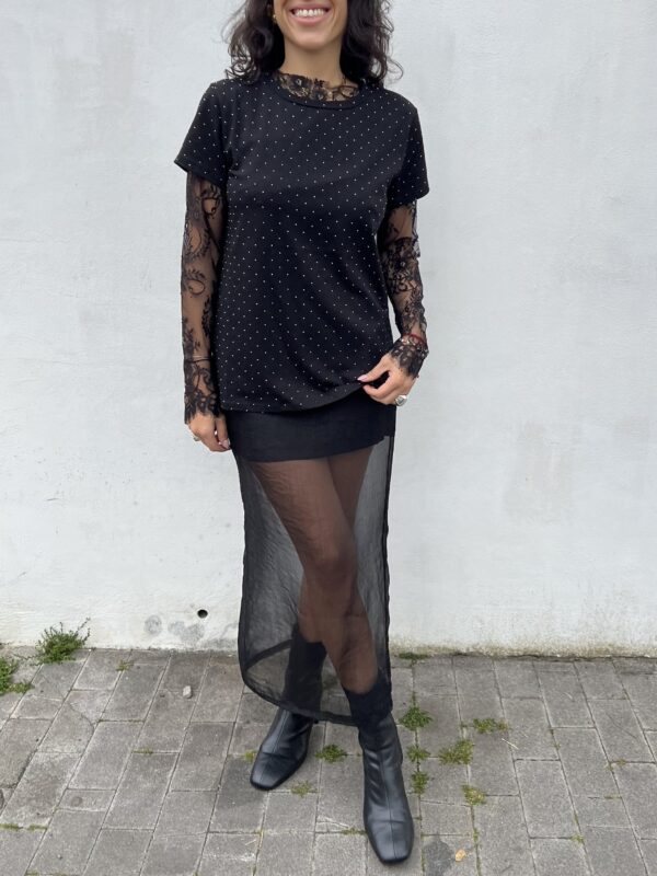 T-shirt strass - immagine 14