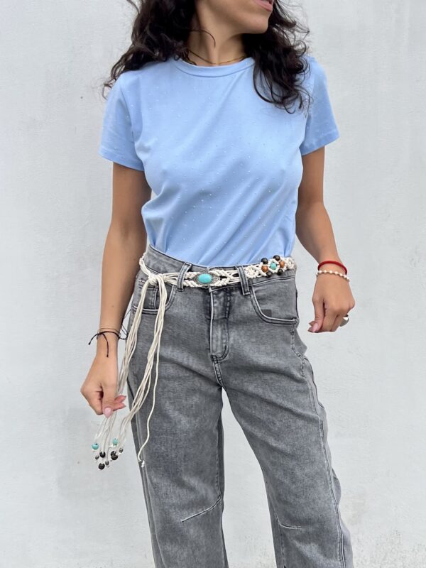 T-shirt strass - immagine 12