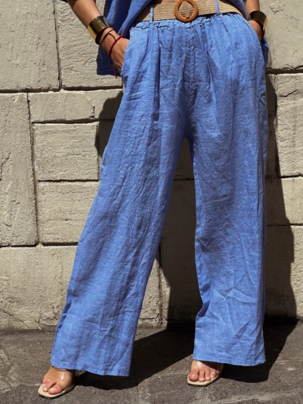 Pantalone Lino - immagine 2