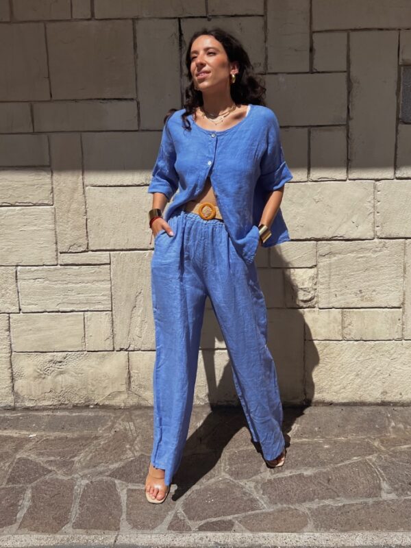Pantalone Lino - immagine 3