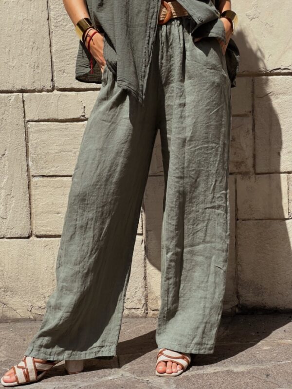 Pantalone Lino - immagine 12