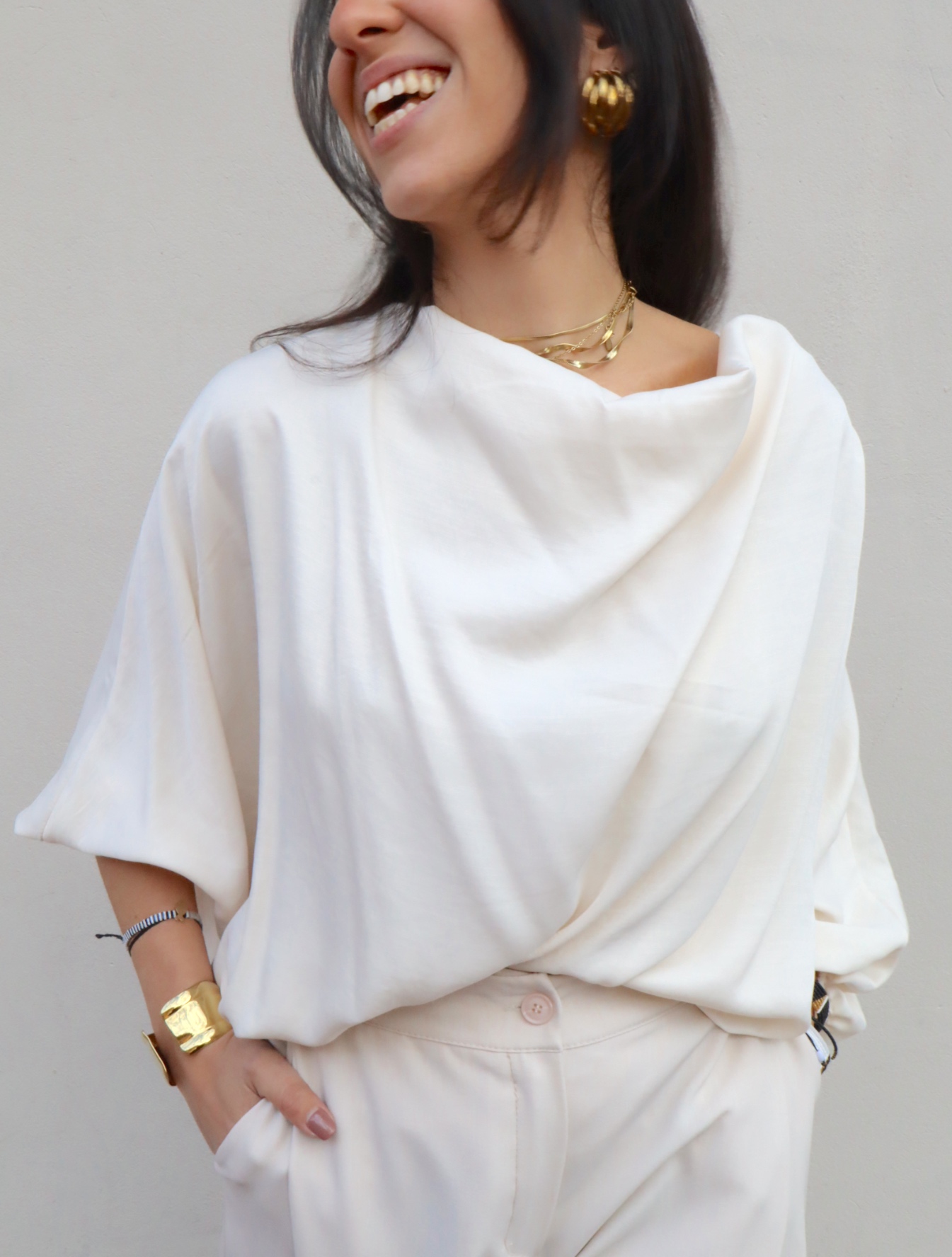 Blusa Drapea