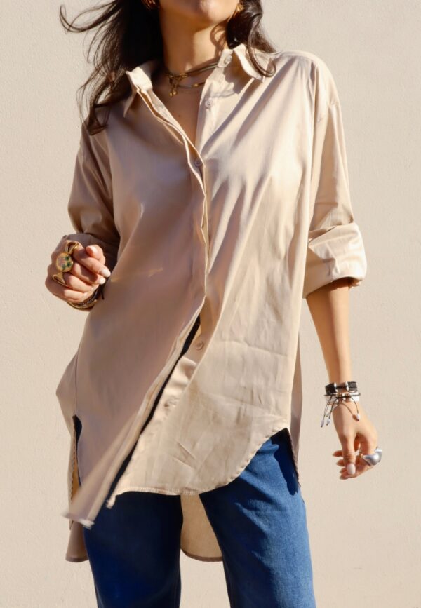 Camicia Over - cotone