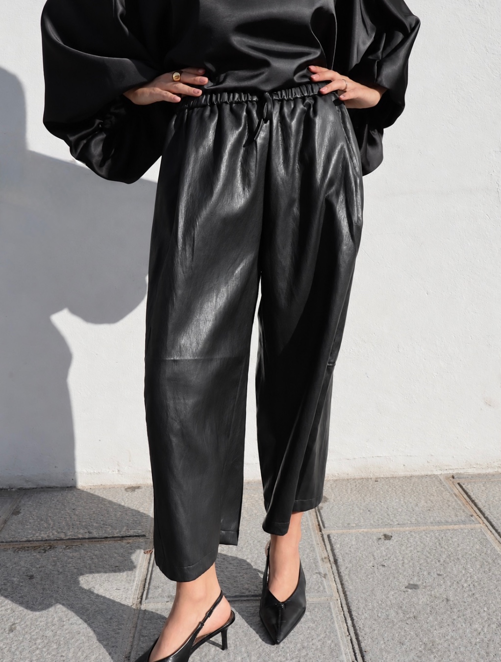 Pantalone Ecopelle - immagine 3