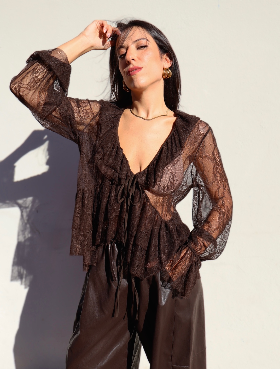 Bolero Pizzo - sfoderato - immagine 9