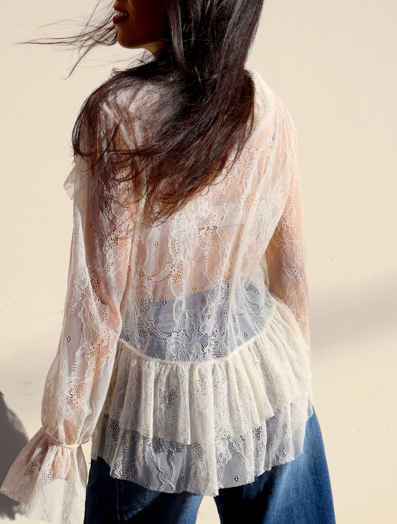 Bolero Pizzo - sfoderato - immagine 6