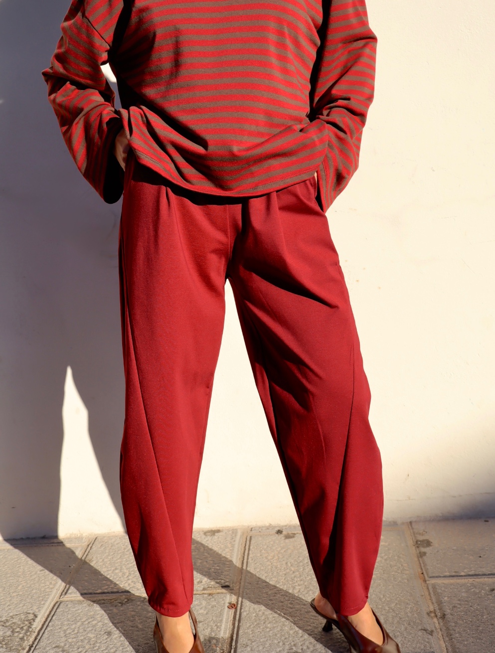 Pantalone Baloon - punto milano - immagine 13
