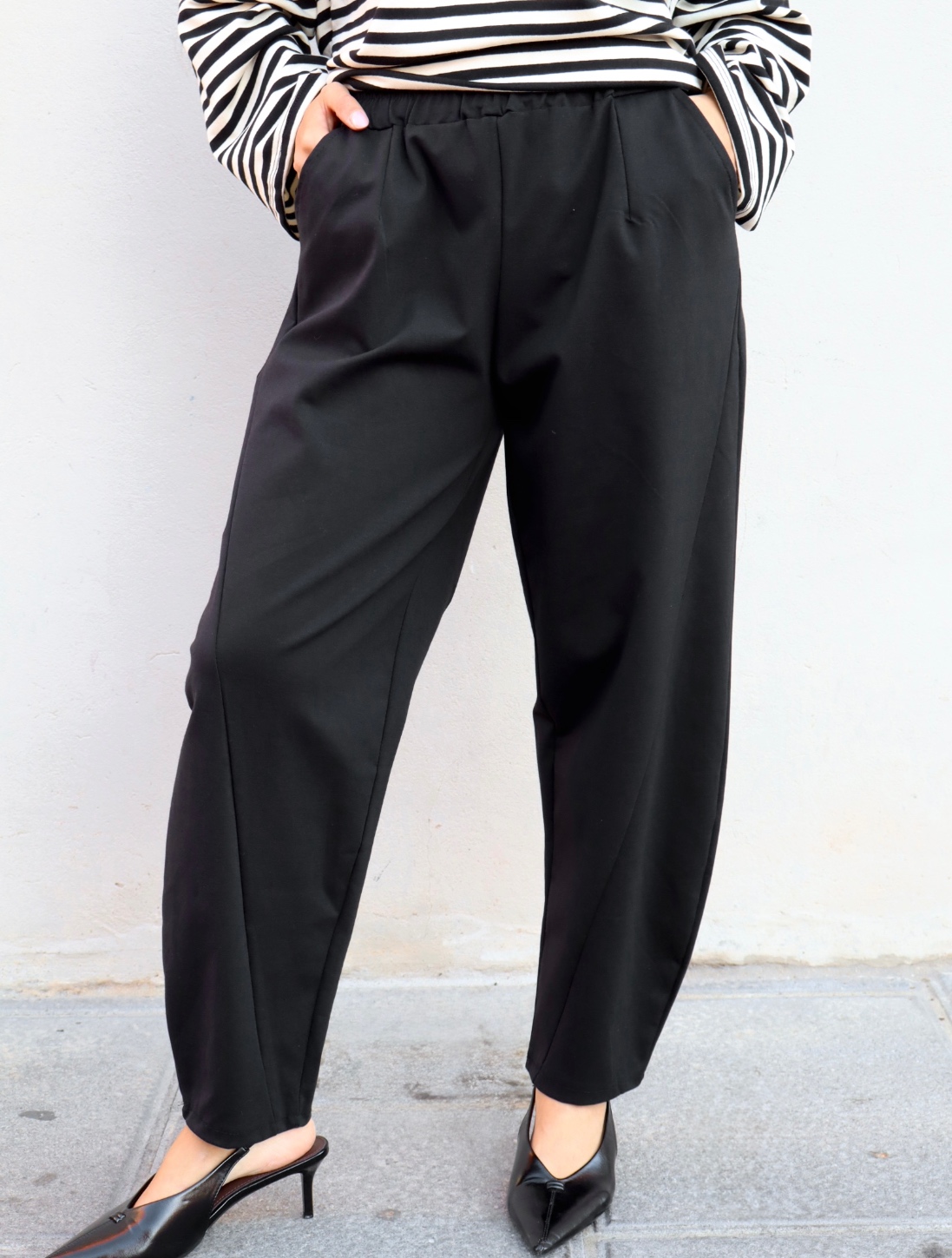 Pantalone Baloon - punto milano - immagine 19