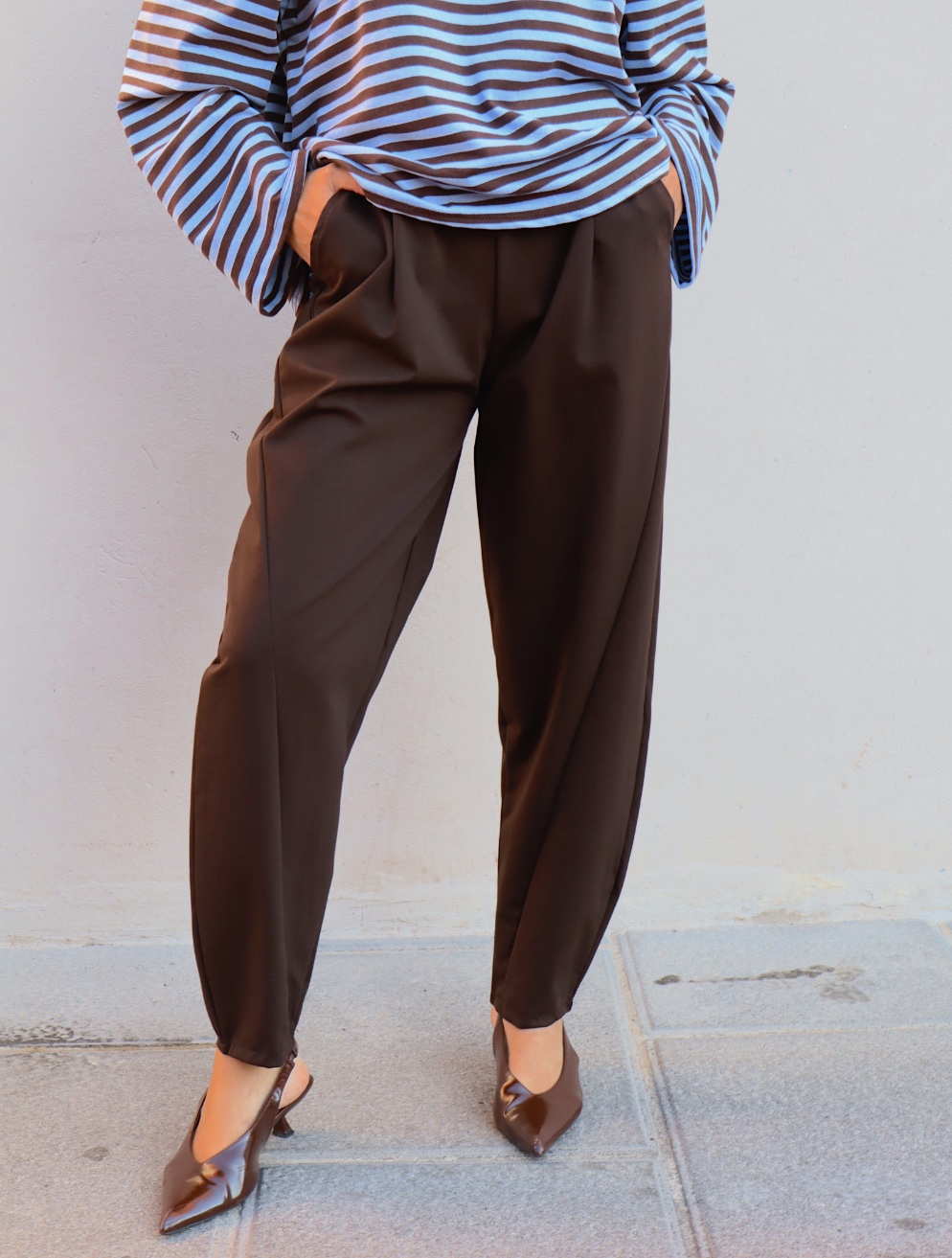Pantalone Baloon - punto milano - immagine 15