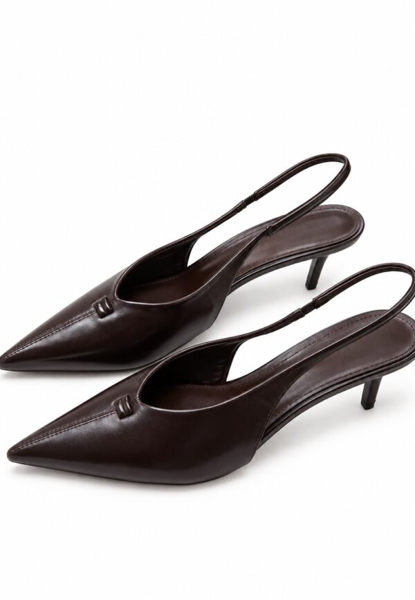 Slingback Ecopelle