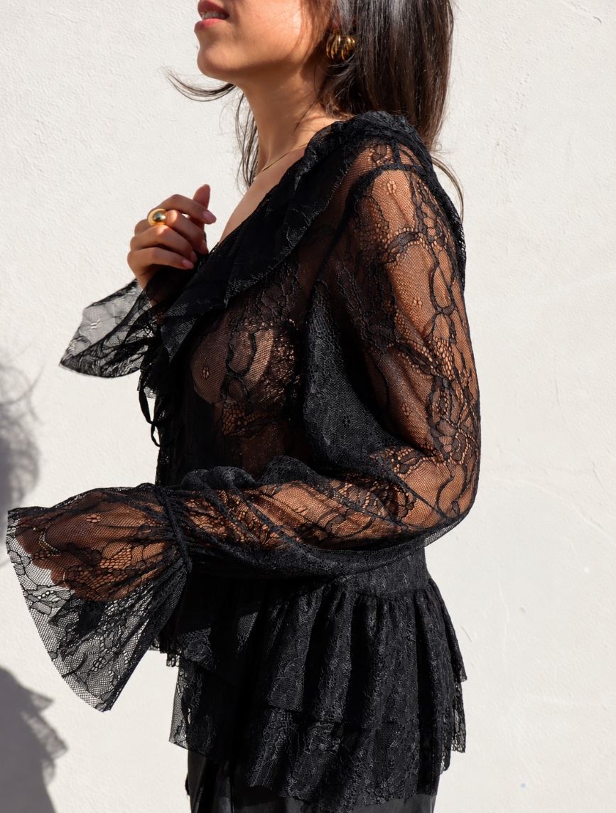 Bolero Pizzo - sfoderato - immagine 12