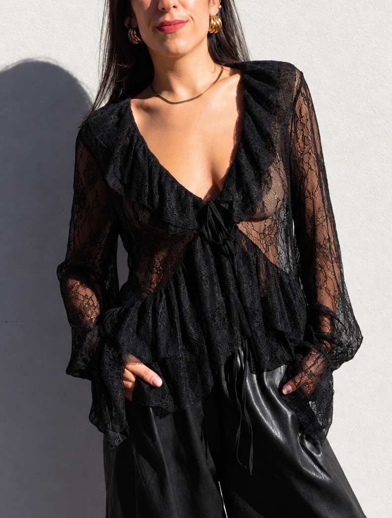 Bolero Pizzo - sfoderato - immagine 18