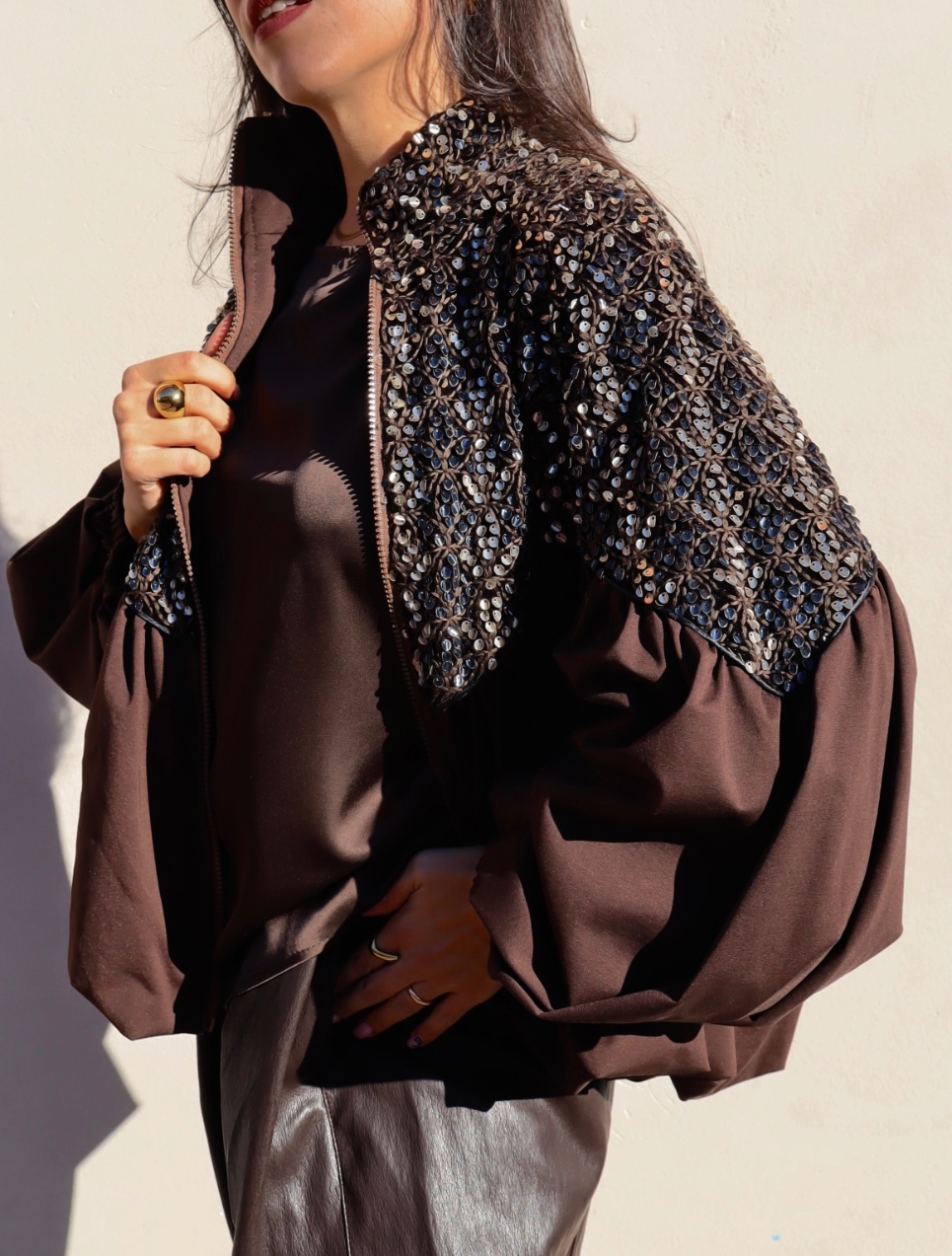 Bomber Paillettes - immagine 2