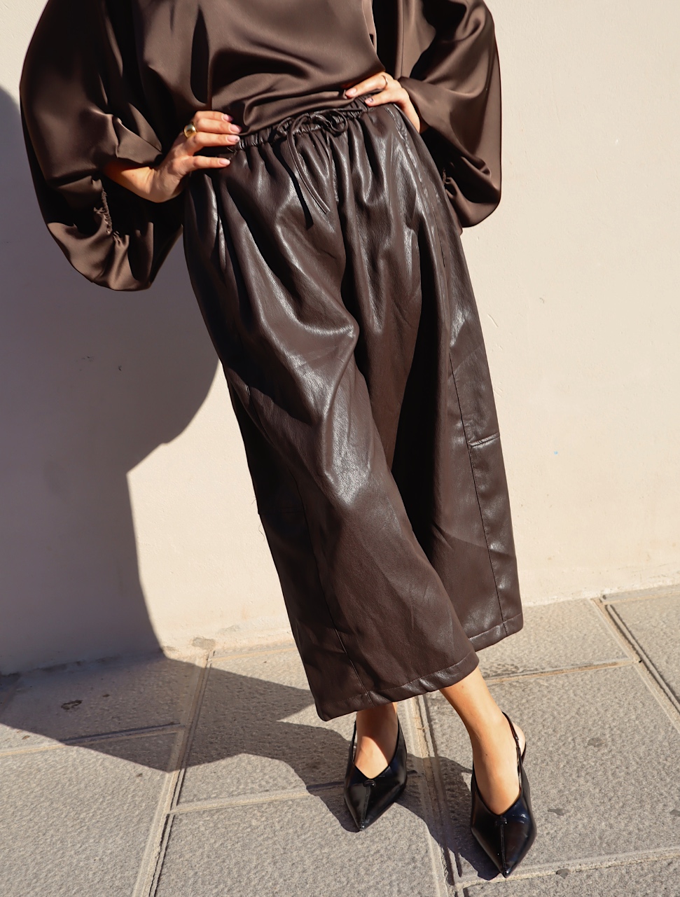 Pantalone Ecopelle - immagine 7